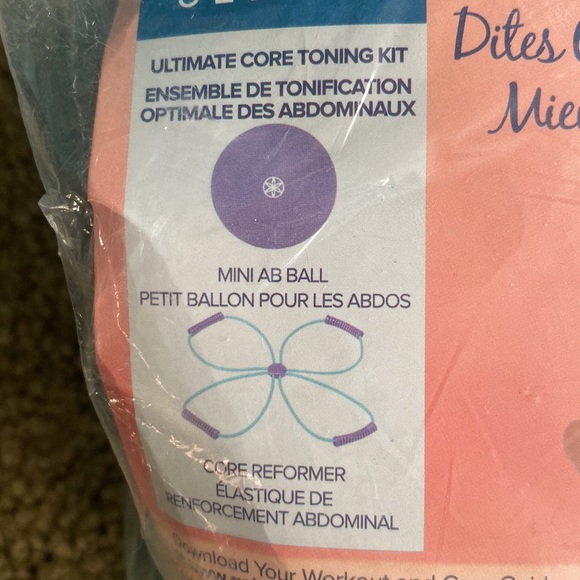 GAIAM Accessories Nwot Gaiam Studio Select Ultimate Core Toning Kit